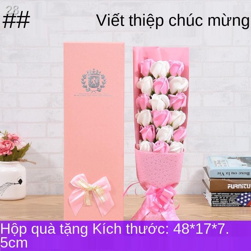 520 món quà tỏ tình thiết thực tặng ngày lễ nhân cho bạn gái, sinh nhật, hoa hồng xà bông nữ, hộp vĩnh cửu