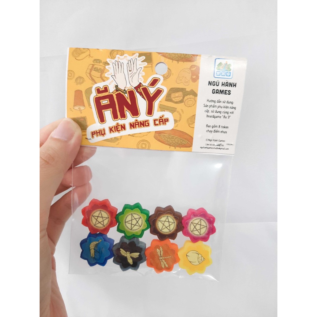 Token 3D Ăn Ý - Thành phần nâng cấp cho board game Ăn Ý