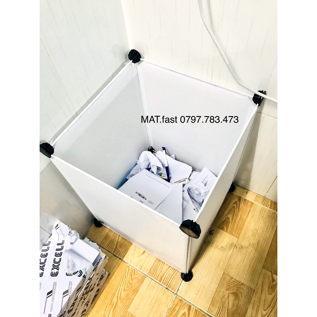 Thùng Rác Văn Phòng Gấp Gọn Đa Năng Thông Minh