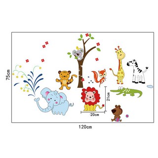 Decal Vườn thú số 21