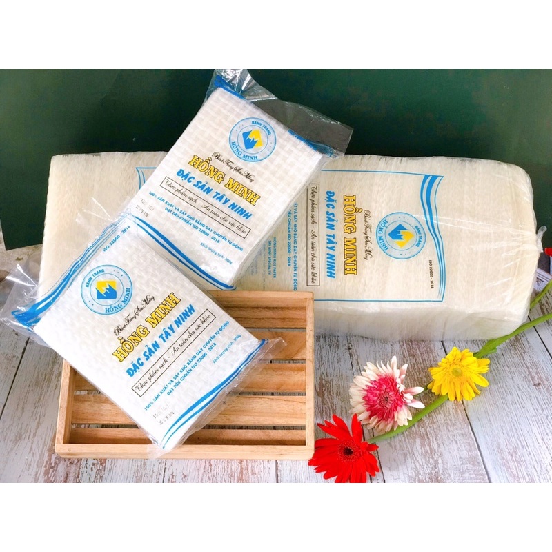 ( 500g) Bánh tráng cuốn siêu mỏng Hồng Minh đặc sản tây ninh