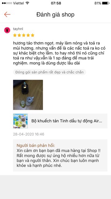 Bộ khuếch tán tinh dầu tự động Air Wick 19ml - hương hoa ly .