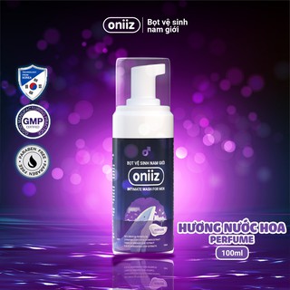Bọt vệ sinh nam giới Oniiz - Dung dịch vệ sinh nam tạo bọt (Hương nước hoa) 100ml
