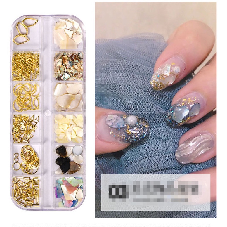 charm trang trí nail