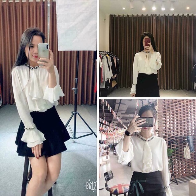 Pass áo zara new tag, 400k. Áo bánh bèo nchung là đẹp k có gì để chê..................................................