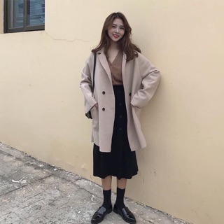 Khoác dạ ép 150k