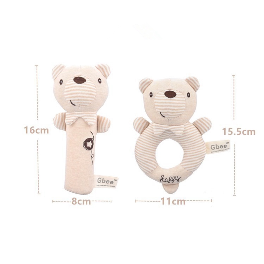 Đồ chơi lắc nhồi bông MAMIMAMIHOME sáng tạo cho trẻ sơ sinh