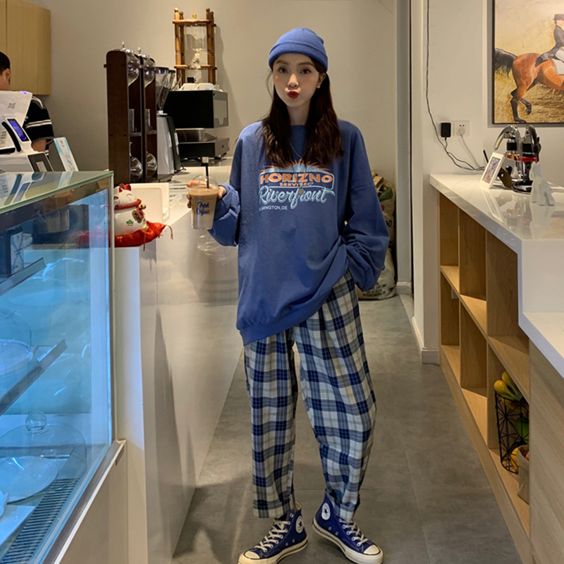 NRVP Áo thun tay dài dáng rộng thời trang 2020 cho nữ