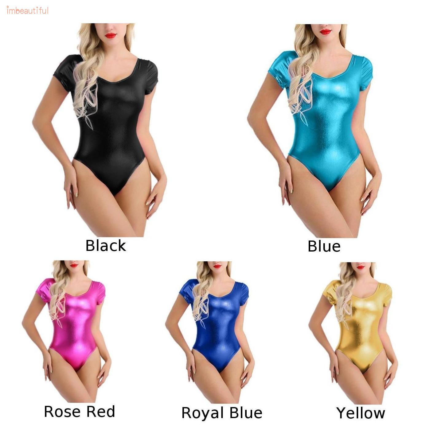 Bodysuit Da Bóng Múa Ba Lê Gợi Cảm Cho Nữ