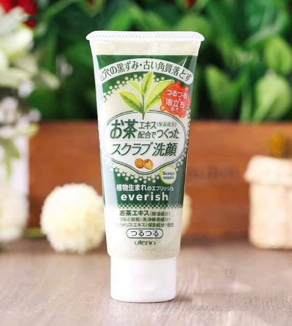 SỮA RỬA MẶT TẠO BỌT TẨY TẾ BÀO CHẾT UTENA EVERISH FACIAL CLEANSING SCRUB WASH