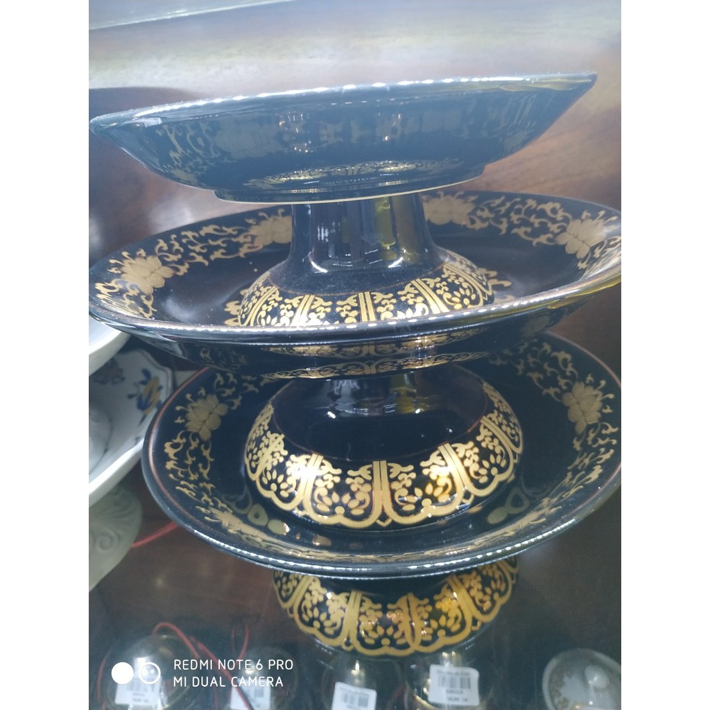 Dĩa Sen Đen Thờ Cúng