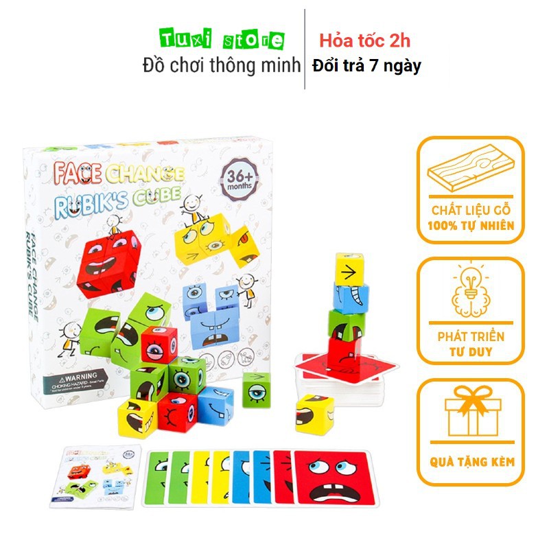 Bộ đồ chơi ghép hình, Đồ chơi giáo dục thông minh - Giáo dục toàn diện Montessori