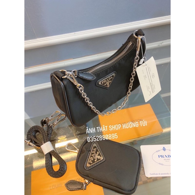 Set túi P.râ.dâ mới chất đẹp sale sốc( không hộp)