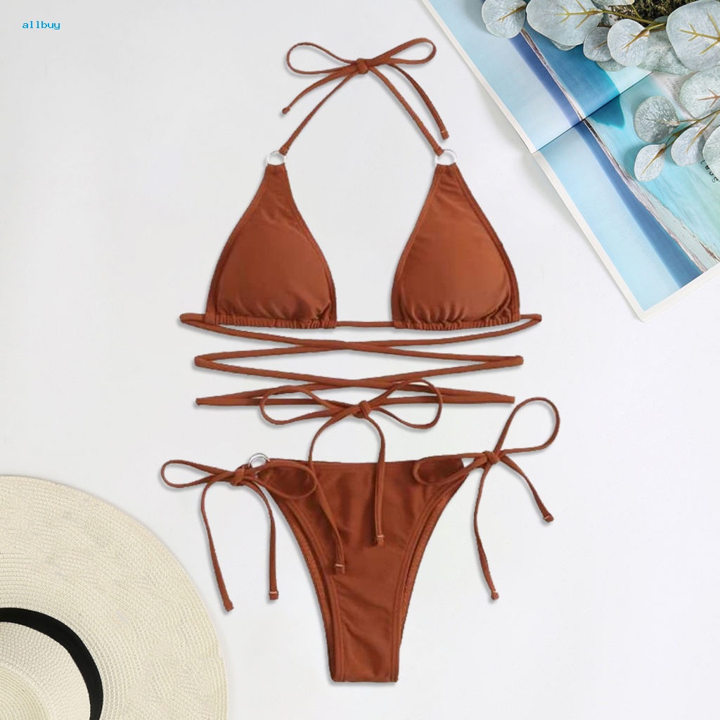 Bộ Đồ Bơi 2 Mảnh Thời Trang Quyến Rũ Cho Nữ