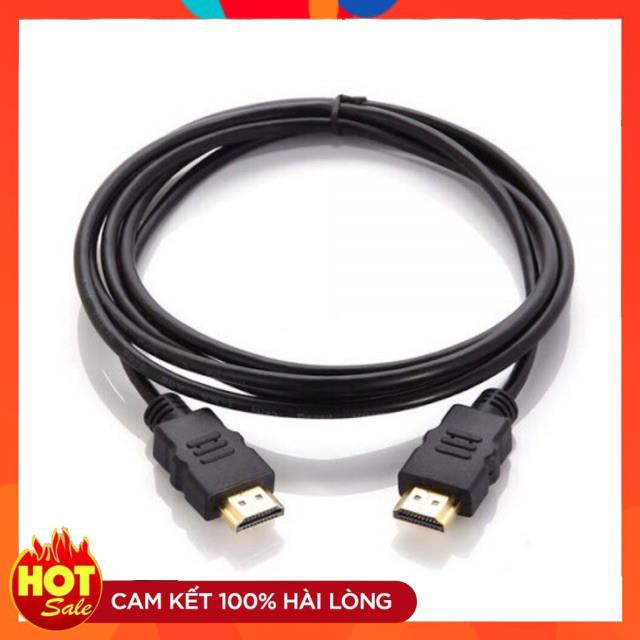 [Chính Hãng] Dây cáp hdmi 1.5m tròn đen chạy siêu nét xịn tốt giá rẻ chất lượng cao