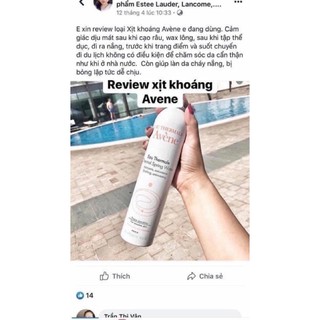 XỊT KHOÁNG Avène