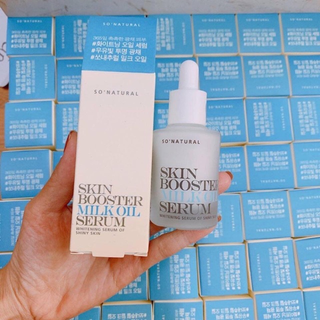 Serum dưỡng trắng mờ thâm nám SKIN BOOSTER MILK OIL