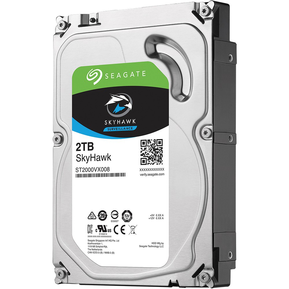 Ổ cứng HDD Seagate Skyhawk 2TB 3.5" SATA 3 chuyên dùng cho Camera Giám sát