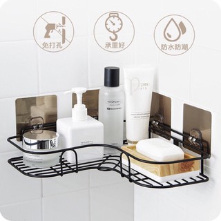 Kệ góc dán tường siêu chắc, làm bằng sắt ko rỉ - Đông Bắc