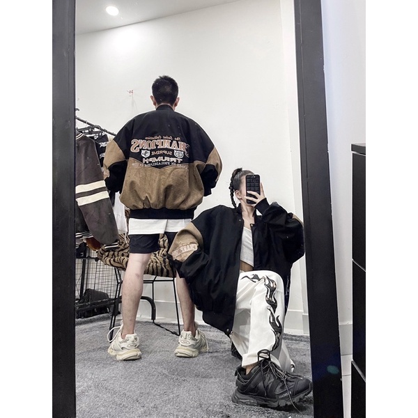 ÁO KHOÁC BOMBER PAPA.OFFICAL