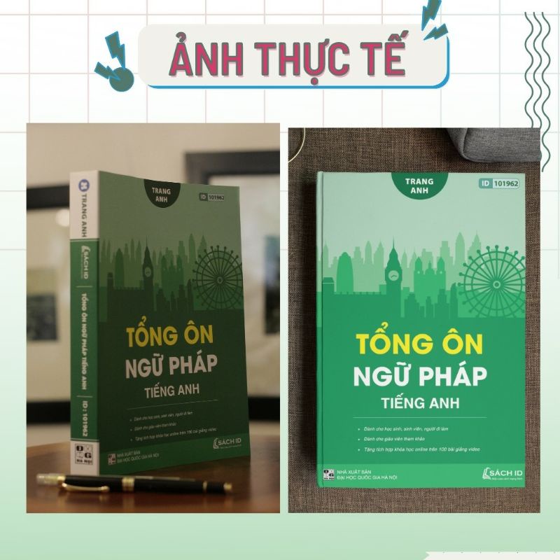 Sách - Tổng Ôn Tập Ngữ Pháp Tiếng Anh Trang Anh