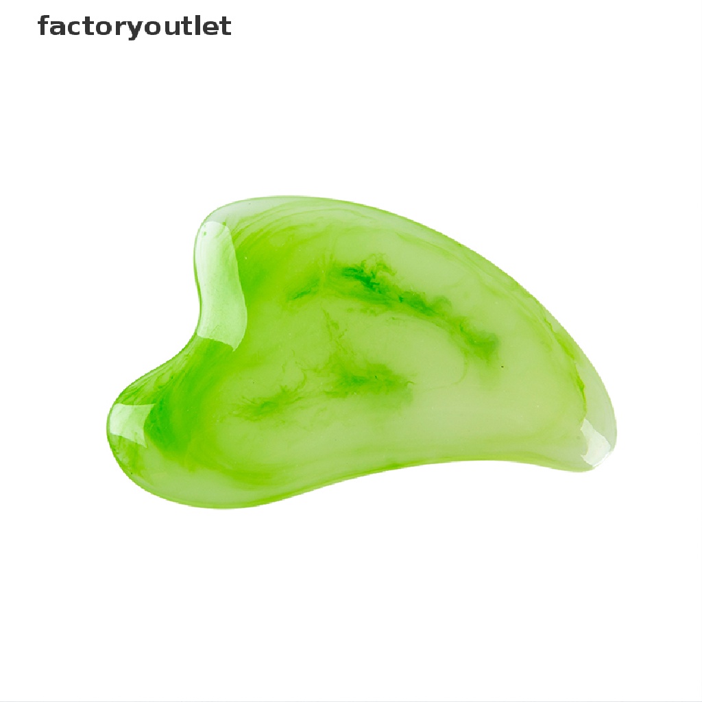 Nhà Máy Sản Xuất Gua sha Đá Guasha Mát Xa Cơ Thể Mặt Và Cổ Bằng Ngọc Bích QWD