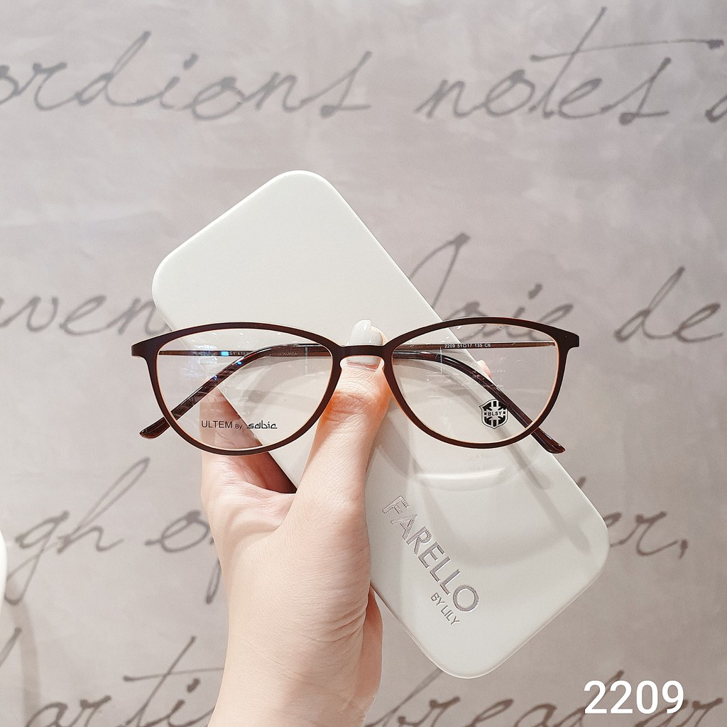 Gọng kính mắt mèo Lilyeyewear thời trang chất liệu Ultem 2209 | BigBuy360 - bigbuy360.vn