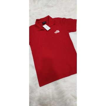 Áo tay ngắn có cổ thun cá sấu