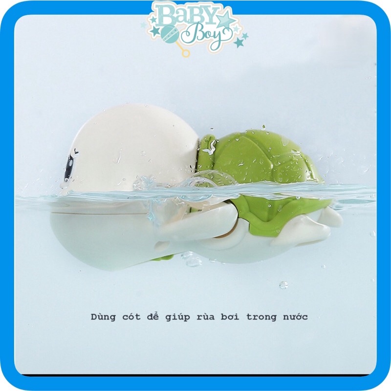 Rùa bơi trong nước đồ chơi nhà tắm cho bé