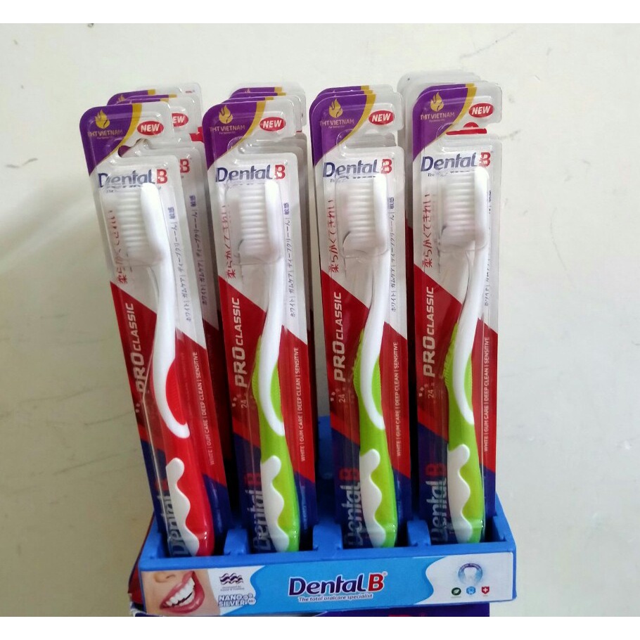 Bàn chải đánh răng người lớn Dental B Pro Classic
