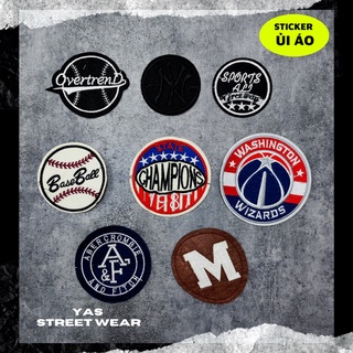 Sticker ủi áo cao cấp, miếng dán quần áo dùng làm Patch ủi, miếng vá quần áo, vá áo phao, trang trí BALO