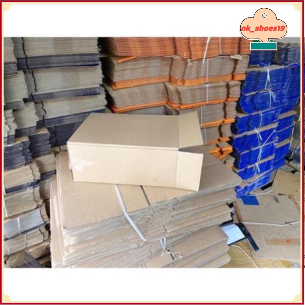 Hộp Box Chống Sốc Bảo Vệ Hộp Giày, Hộp Carton Bìa Cứng Chống Móp Méo