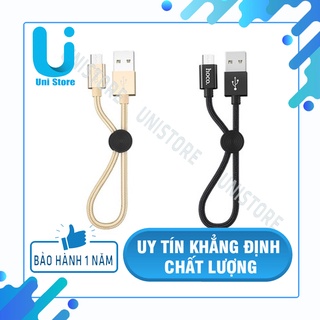 ✢CHÍNH HÃNG✢Cáp Sạc Nhanh Tiện Lợi Dây Dù Hoco 2.4A Cho Iphone/Android