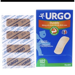  ✅Băng cá nhân Urgo vải và trong   Băng Keo Cá Nhân    hộp 102 miếng  