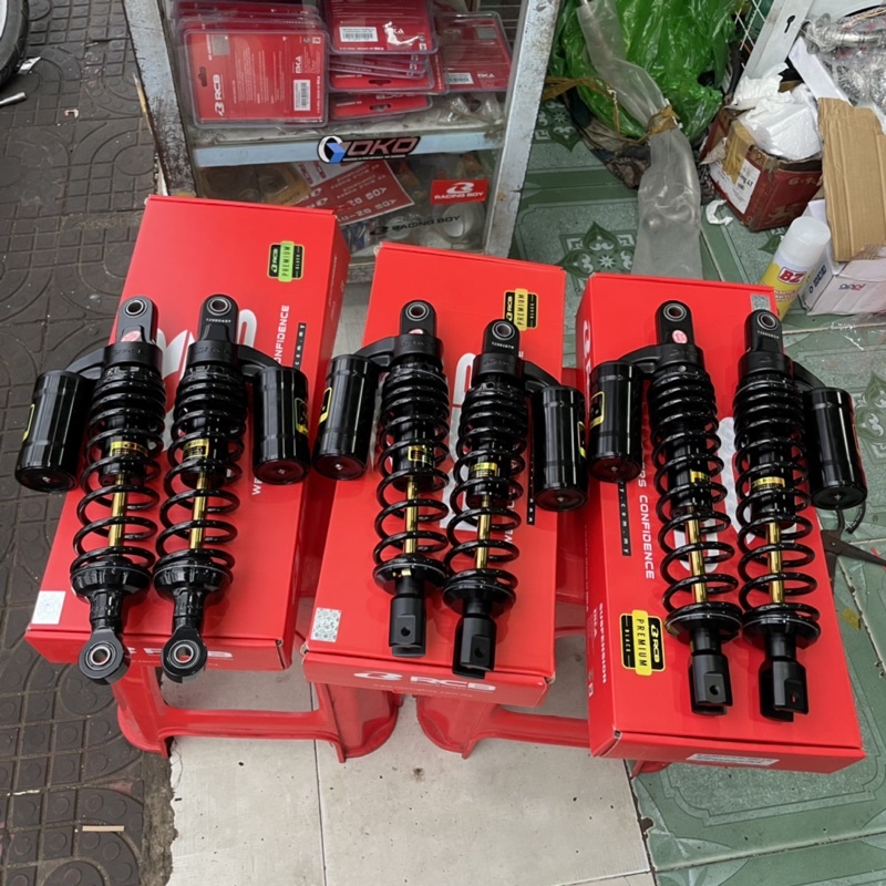 Phuộc RCB MB đen Ty Vàng Wave , Sirus , Ab Chính hãng