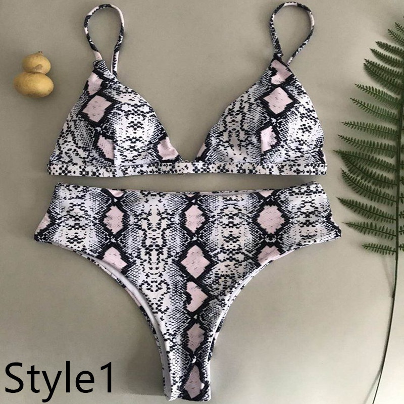 Bikini Nâng Ngực Lưng Cao Hoạ Tiết Da Báo | BigBuy360 - bigbuy360.vn