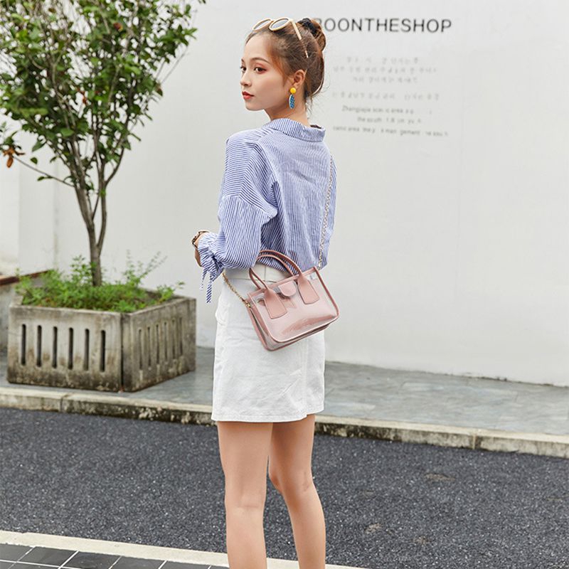 Túi Đeo Chéo Kiêm Xách Tay Nhiều Màu Rõ Nét Thời Trang Sành Điệu Cho Nữ