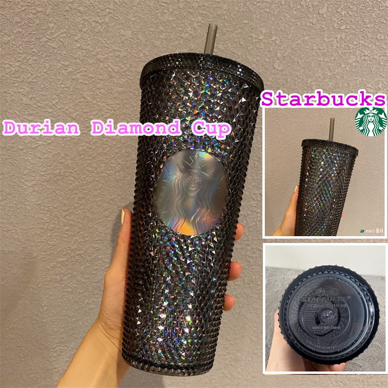 Cốc uống nước phong cách Starbucks có thể tái sử dụng có ống hút tiện lợi cao cấp