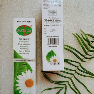 Sữa rửa mặt dạ thảo liên 150ml