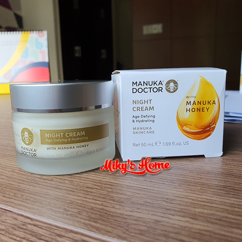 Kem dưỡng đêm trẻ hóa phục hồi da Manuka Doctor Skincare Night Cream 50ml - UK