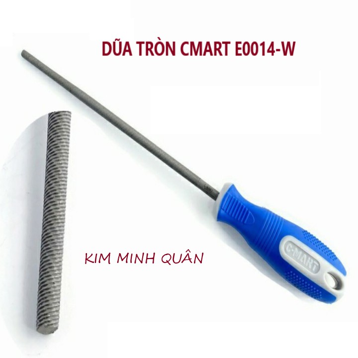 Dũa Dẹp, Tròn, Tam Giác, Bán Nguyệt 200mm/08&quot; E0014-08 CMART