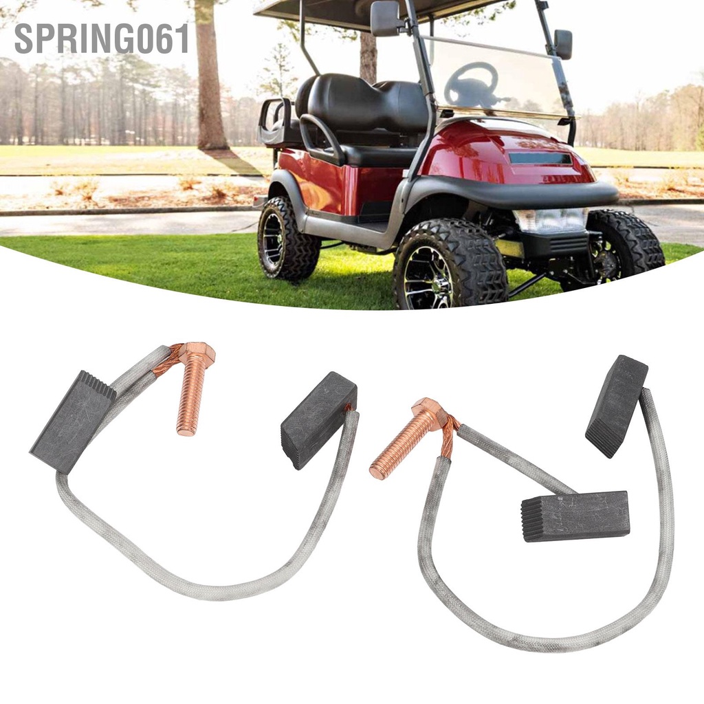 [Hàng Sẵn] 2 cái Bộ bàn chải động cơ 1017946 Club Car Phụ kiện cho G8 G9 G14 G16 Electric 36 48volt GE 1994 ‑ up【Spring061】