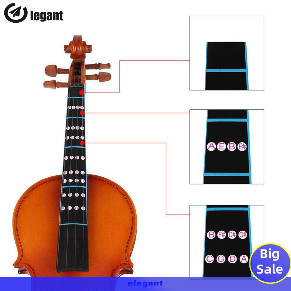 [NEW]2pcs Violin Finger Position Marker Tapes Fingerboard Fretboard Stickers