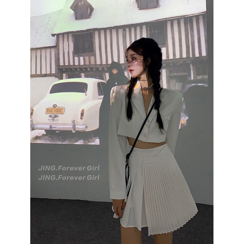 Set bộ vest sơ mi nữ tay dài Emilyshop