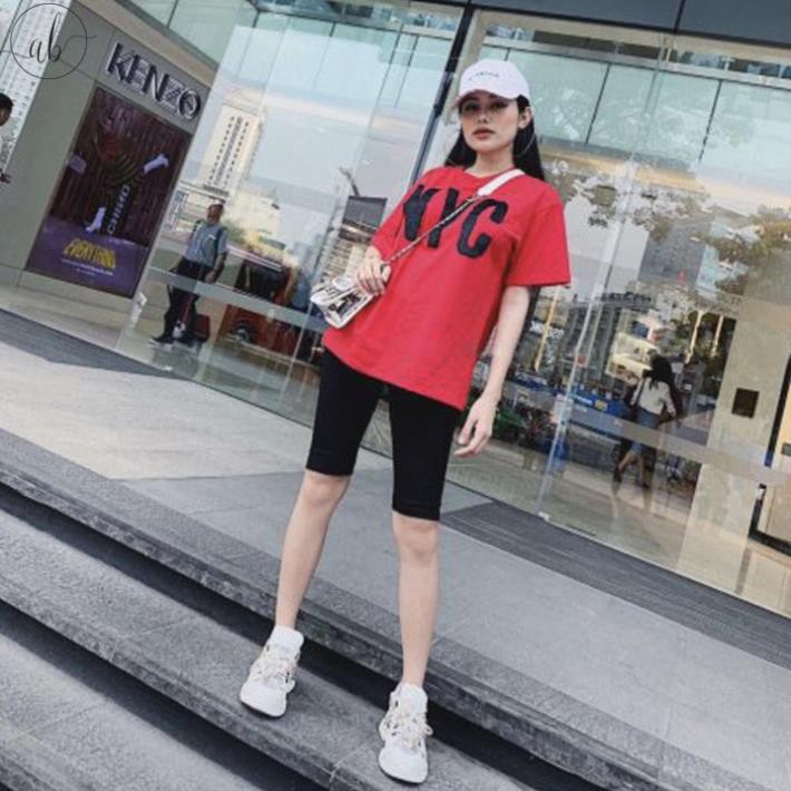 Quần bơi nữ lửng trên gối - Quần tập thể thao gym, yoga, thể dục, legging Freesize (40-60kg) ! | BigBuy360 - bigbuy360.vn