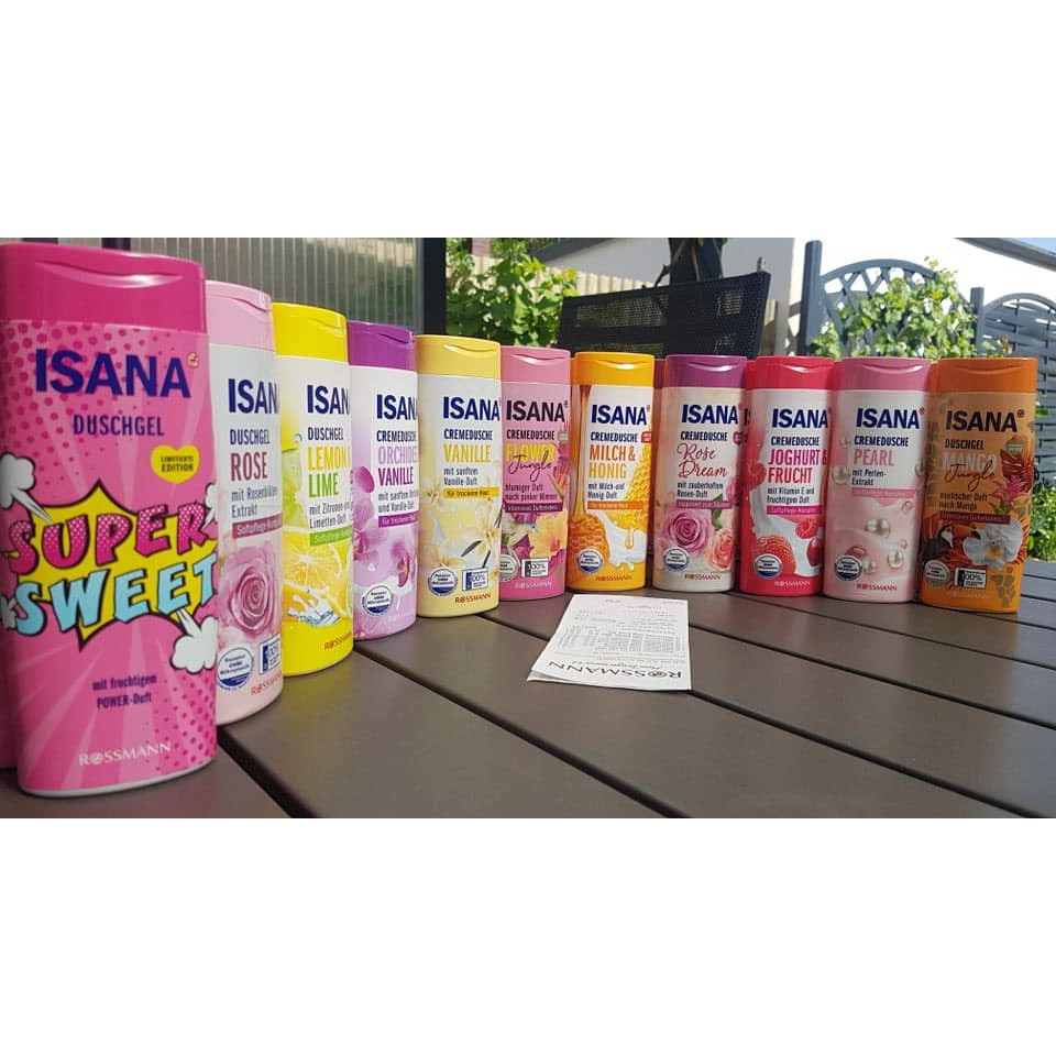 Sữa tắm Isana 300 ml của Đức