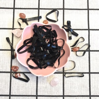 Dây nịt buộc tóc xinh giá rẻ trong suốt loại to dây chun buộc tóc