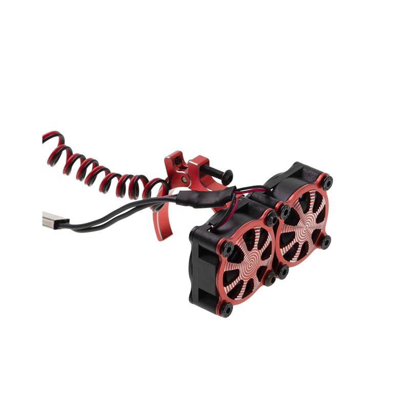 Quạt Tản Nhiệt Động Cơ Kèm Cảm Biến Nhiệt 540 550 3650 3660 Motors 1/10 RC Axial SCX10 Traxxas TRX4