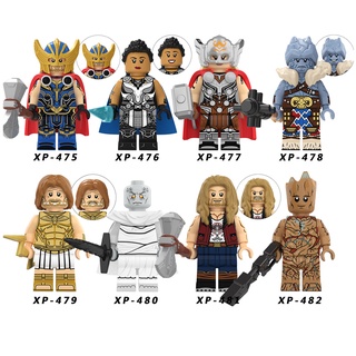 Đồ chơi lắp ráp mô hình nhân vật siêu anh hùng thor 4