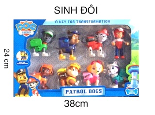 Đội chó cứu hộ - bộ 8 con